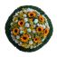 Coroa de flores parque da colina girasol
